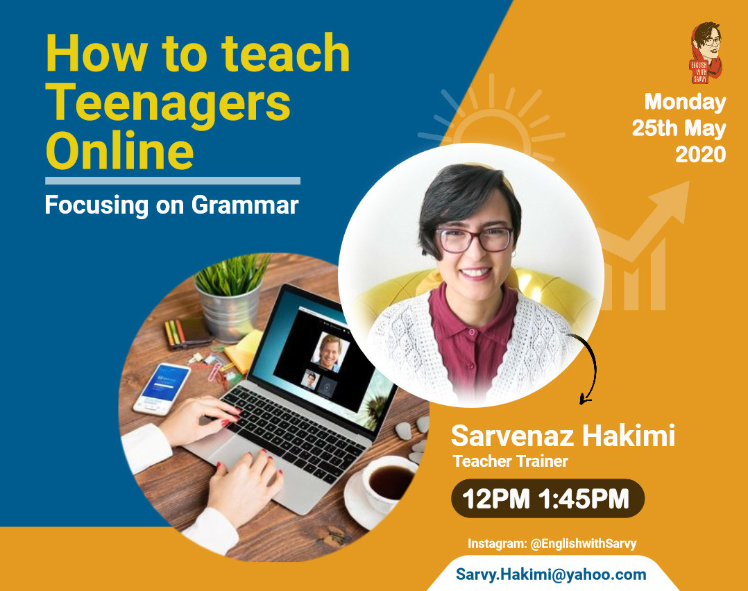 وبینار How to teach Grammar to teenagers