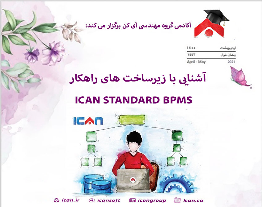 وبینار آشنایی با زیرساخت های راهکار ICAN Standard BPMS