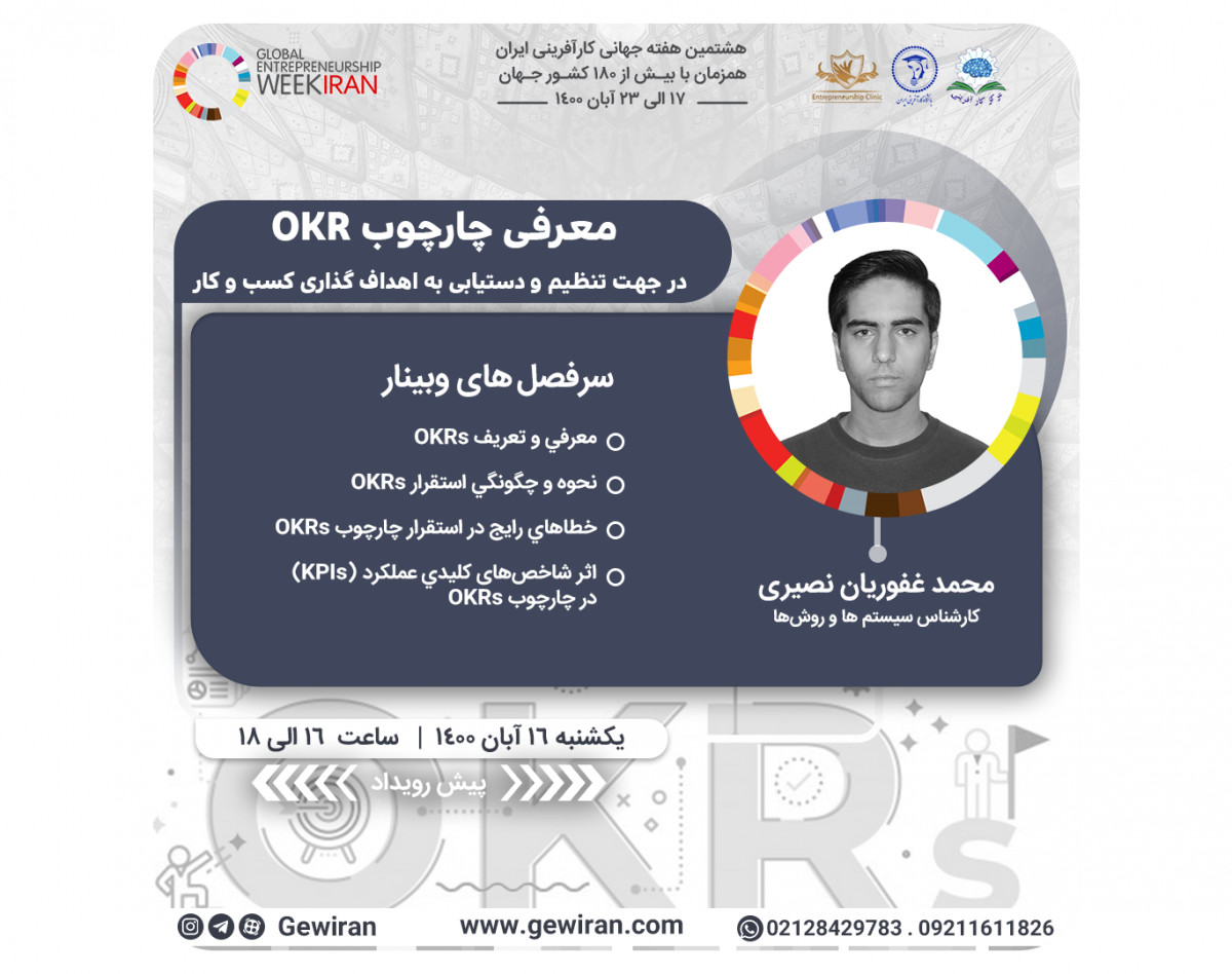 وبینار معرفي چارچوب OKR